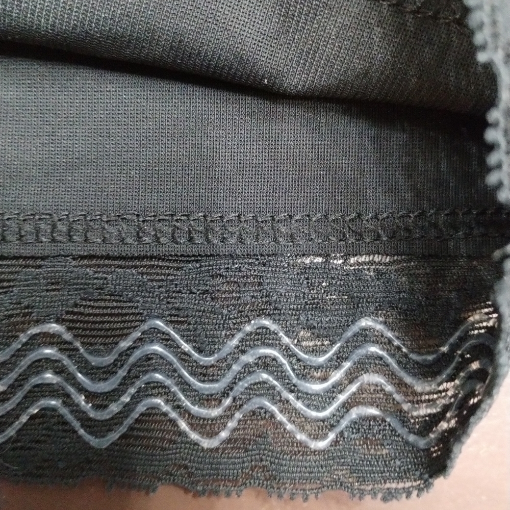 Vintage Nancy Ganz Bodyslimmers Thighslimmer Shapewear Black 3X NWT - Picture 4 of 8